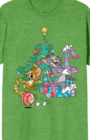 Tom & Jerry Opening Presents T-Shirt image number 2