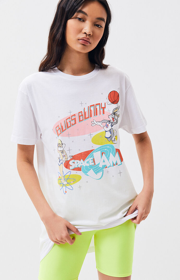 pink space jam t shirt