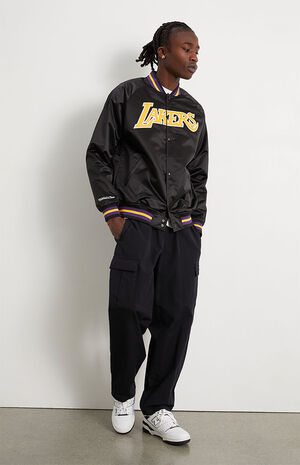 Lightweight Lakers Satin Jacket image number 4