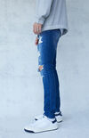 Dark Indigo Skinny Active Stretch Jeans Dark Indigo Skinny Active Stretch Jeans image number null
