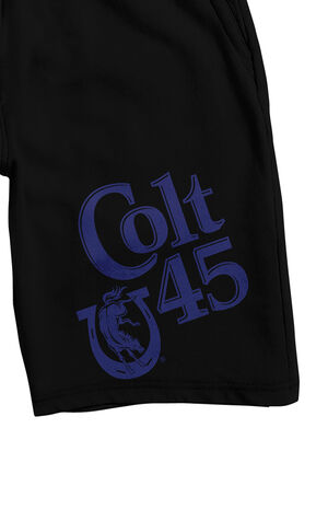 Colt 45 Blue Logo Sweat Shorts image number 2