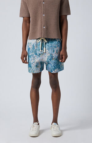 Floral Tapestry Shorts image number 3