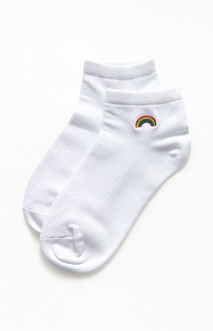 Rainbow Ankle Socks