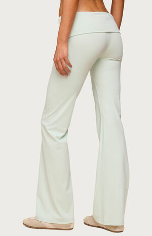 Oriane Foldover Flared Leggings image number 3