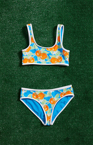 Blue Clementine Bikini Top & Bottom Set image number 5