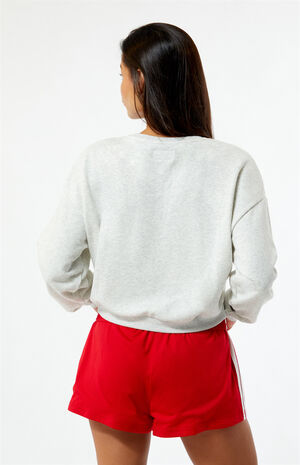 Heritage Cropped Crew Neck Sweatshirt image number 4