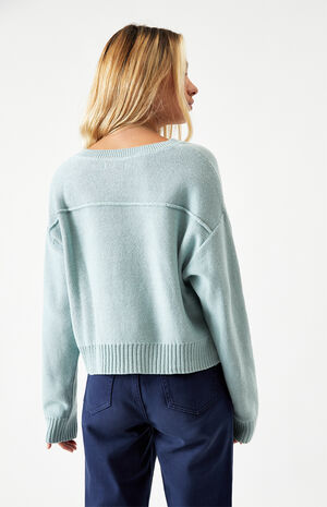 V Neck Button Up Sweater V Neck Button Up Sweater image number null