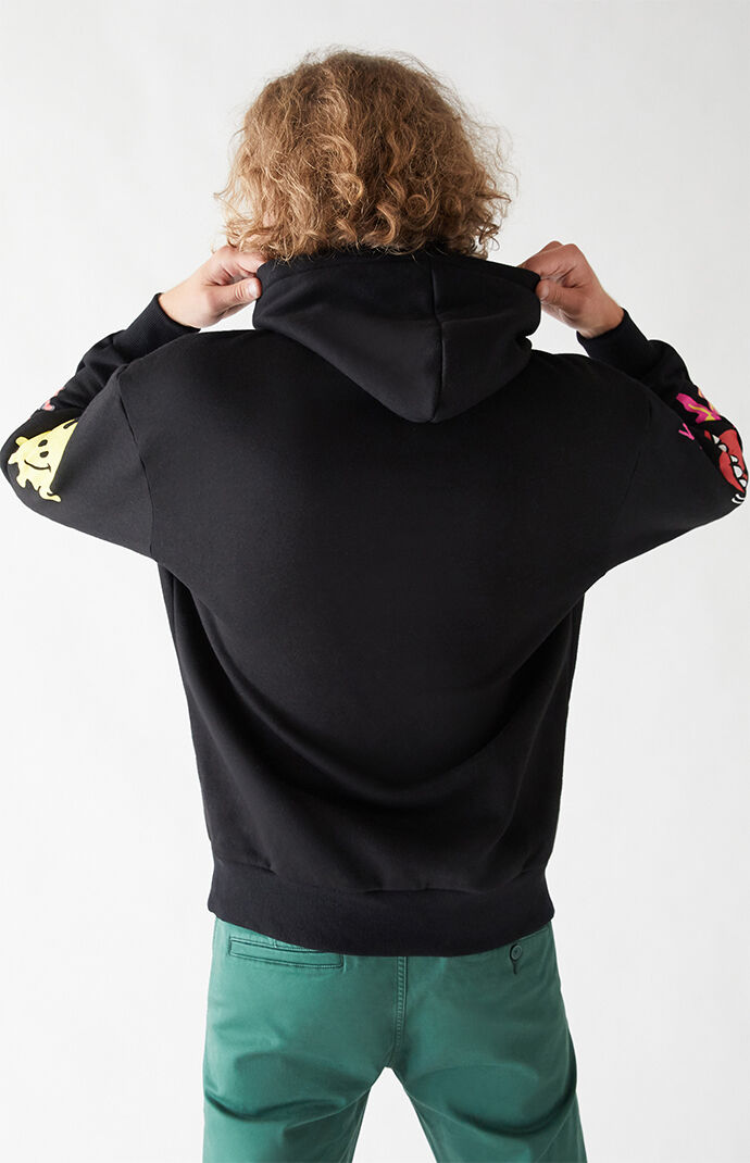 Pacsun clearance rose hoodie