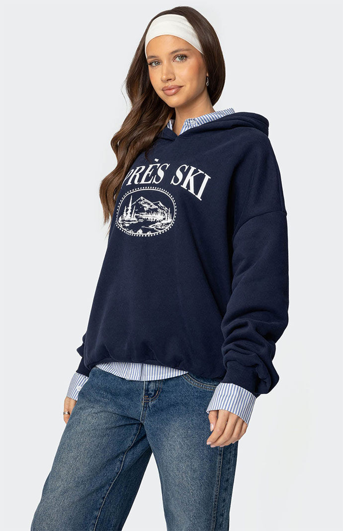 Edikted Apres Ski Oversized Hoodie | Pacsun