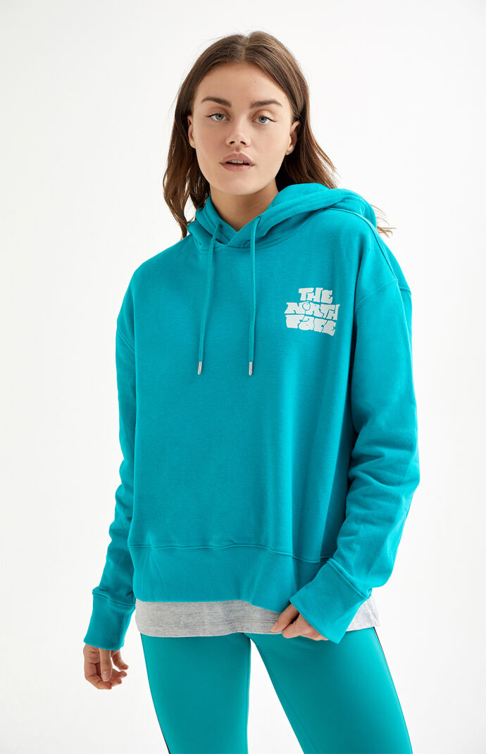 Logo Haze Crop Hoodie