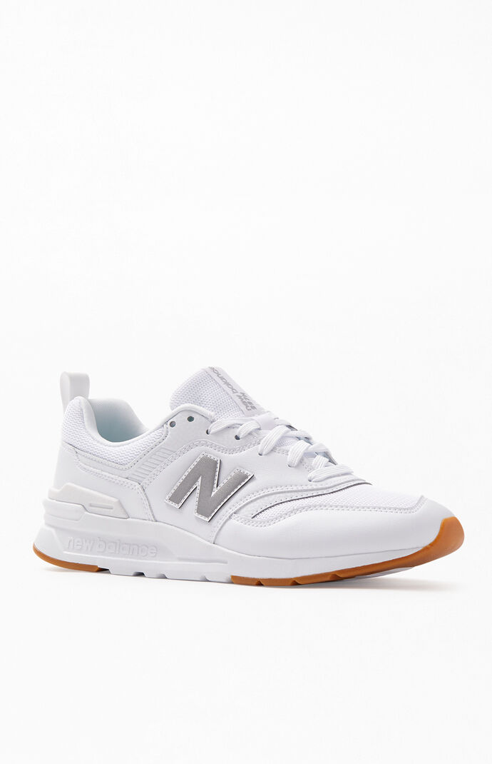 new balance 997h white silver