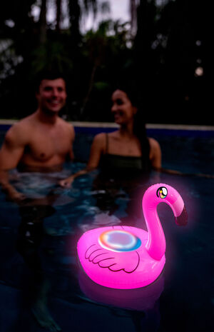 SoundCandy Floating LED Flamingo Bluetooth Speaker image number 3