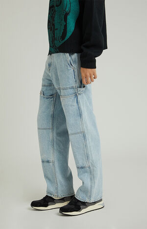 Dylan Baggy Jeans Carpenter Light Blue image number 3