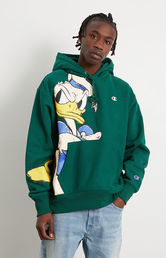 Yellow champion 2025 hoodie pacsun