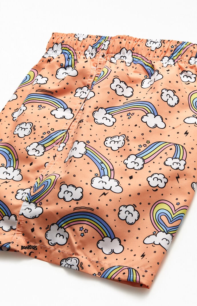 Rainbows & Unicorns 15" Swim Trunks