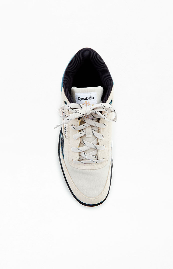 Reebok Black Blue Club C Mid II Revenge Vintage Shoes PacSun