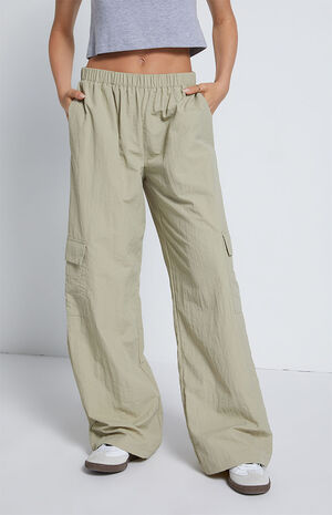 Relaxed Pull On Cargo Pants image number 1