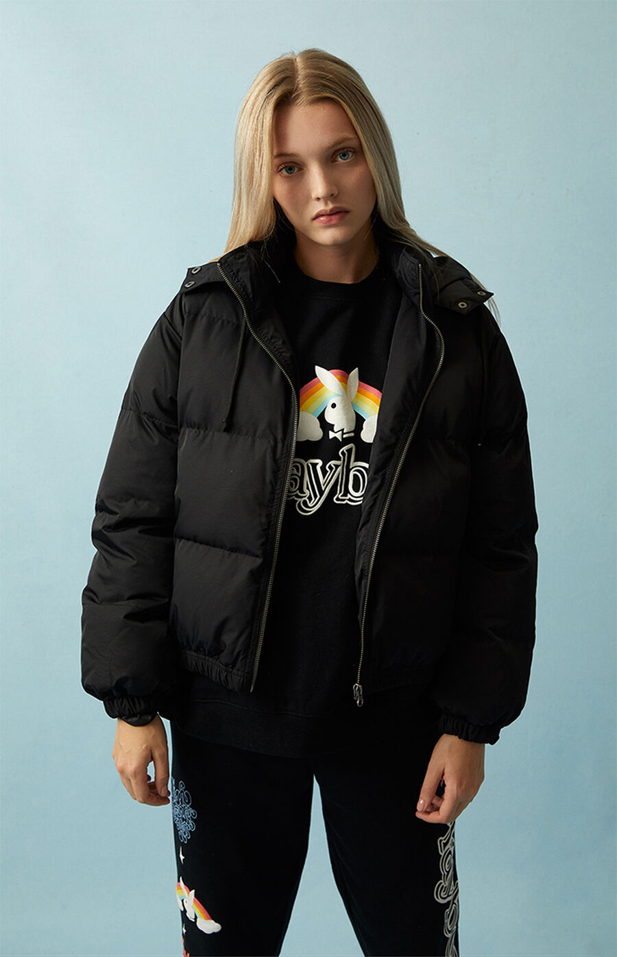 Playboy By PacSun Club Puffer Jacket PacSun
