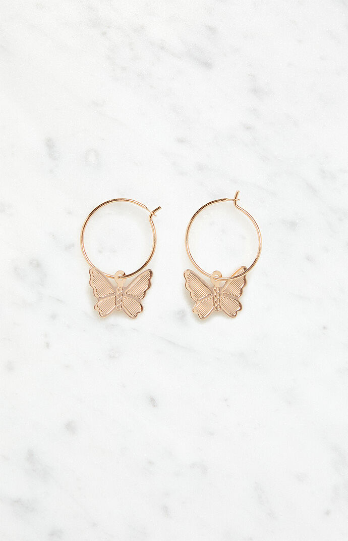 Pacsun hotsell butterfly earrings