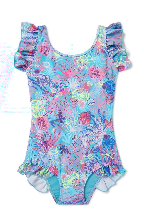 Boardies Kids Coral One Piece Swimsuit
