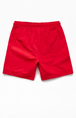 Solid Nylon 6.5" Swim Trunks image number 2