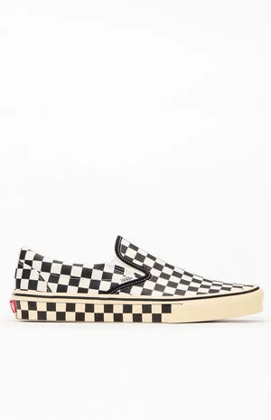 Checkerboard Classic Slip-On Shoes image number 1