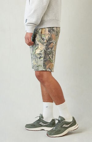 Camo Fleece Volley Sweat Shorts image number 3
