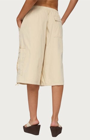 Azul Oversized Cargo Bermuda Shorts image number 3