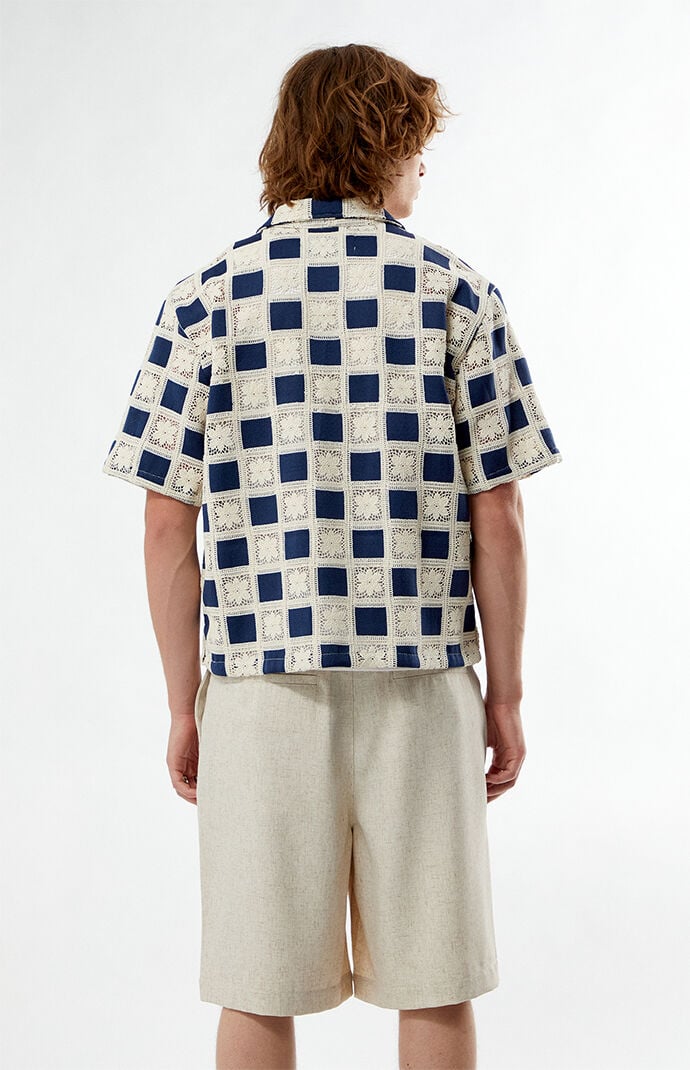 FIELD OF STUDY by Pacsun Checkered Yucca Camp Shirt
