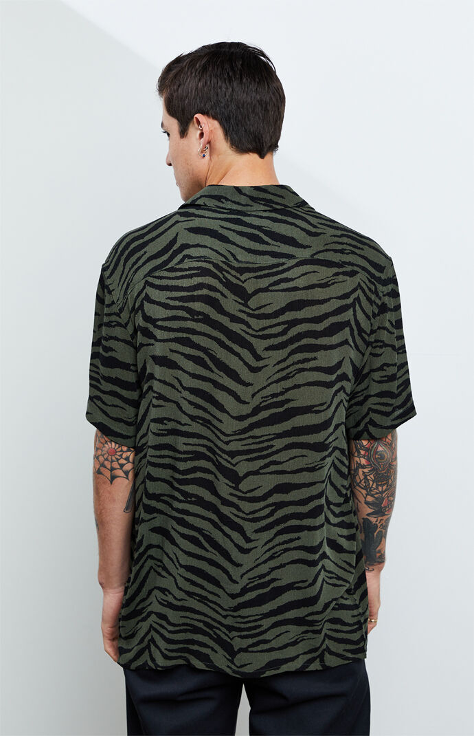 Harold Animal Print Camp Shirt