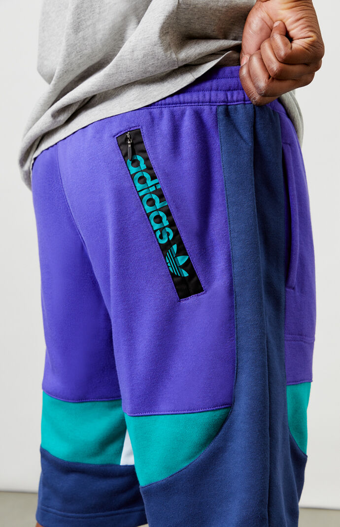 Colorblock Sweat Shorts