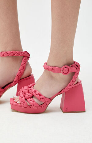 Women's Mable Braided Block Heel Sandals image number 2