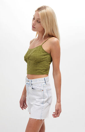 Embroidered Corset Top image number 2