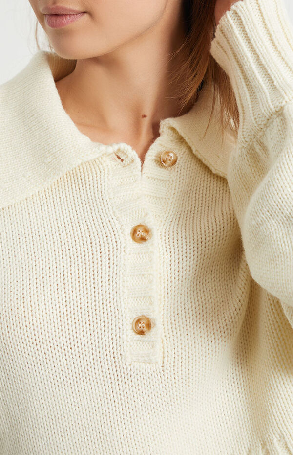 Knit Polo Sweater