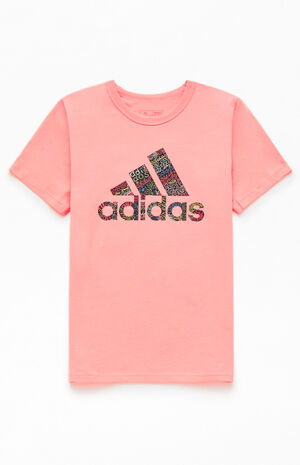 Kids Pink Logo T-Shirt image number 1