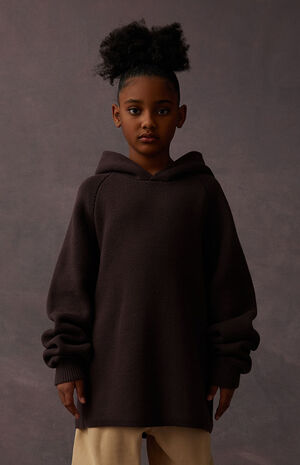 Plum Knit Hoodie image number 2