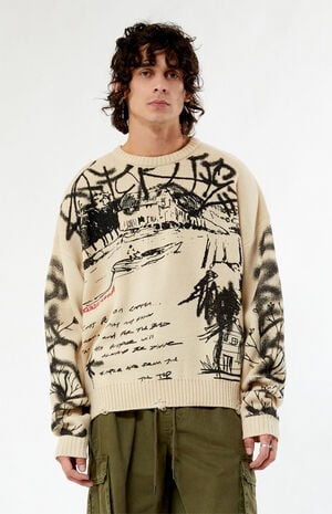 Scrap The City Cropped Sweater image number 1