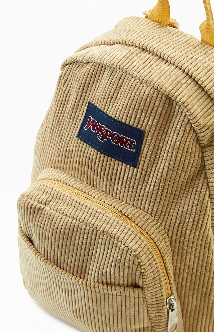 Jansport half best sale pint corduroy backpack