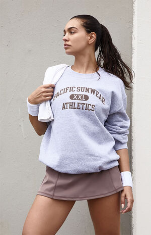 Pacific Sunwear Athlete Crew Neck Sweatshirt image number 1