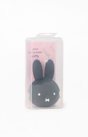 Black Pochi Baby Coin Purse Keychain image number 2