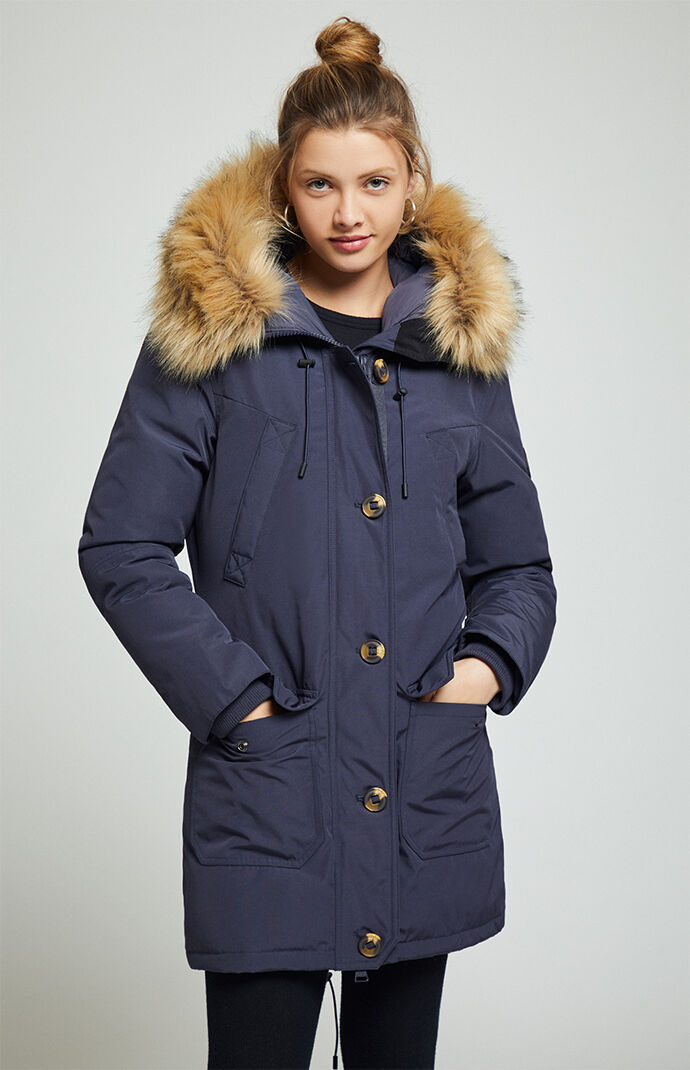 Superdry rookie down parka jacket womens top