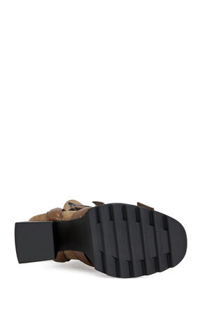 Women's Tan Thierry Faux Suede Booties image number 5