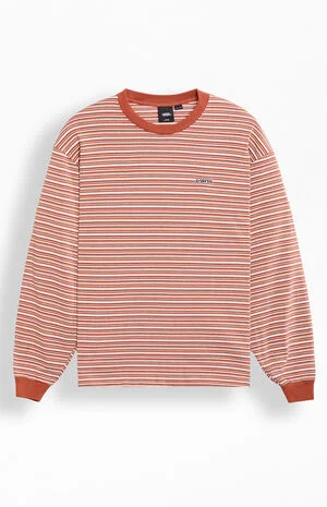 Wesley Striped Knit Long Sleeve T-Shirt image number 1