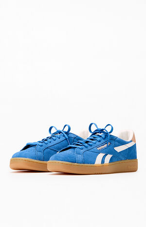 Blue & White Club C Grounds UK Shoes image number 2