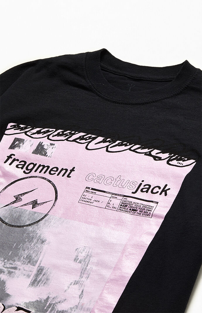Travis scott pink shirt discount
