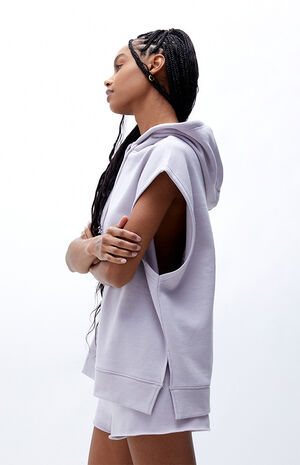 Sporty Sleeveless Hoodie image number 2