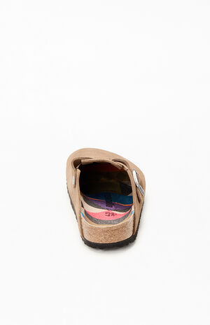 Boston Printed Footbed Clog Mocha image number 3