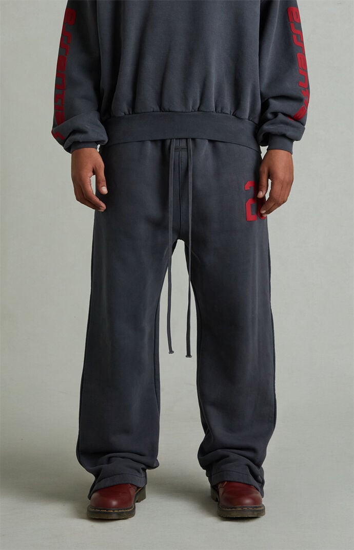 Fear of God ESSENTIALS Iron Gray Tear-Away Baggy Sweatpants