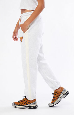 Gray Reverse Weave Sweatpants image number 3