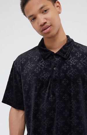 Velour Black Onyx Polo Shirt image number 2